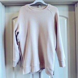 Varley | Oversized sweatshirt with side zippers